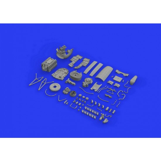 1/48 Hawker Tempest Mk.V Engine Brassin Set for Eduard kits 1/48 Hawker Tempest Mk.V Engine Brassin Set for Eduard kits