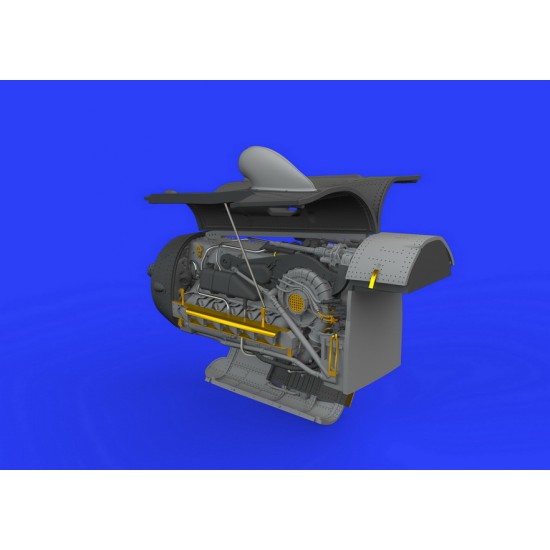 1/48 Messerschmitt Bf 109G-10 Engine Brassin Set for Eduard kits 1/48 Messerschmitt Bf 109G-10 Engine Brassin Set for Eduard kits