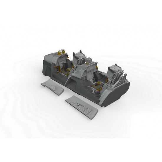 1/48 Grumman F-14D Tomcat Cockpit Brassin Set for Tamiya kits 1/48 Grumman F-14D Tomcat Cockpit Brassin Set for Tamiya kits