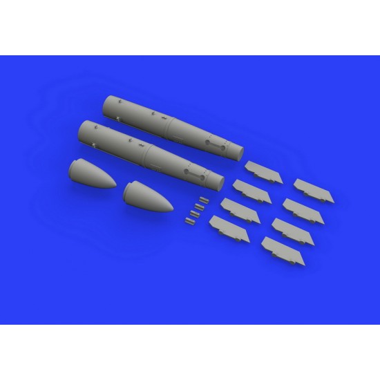 1/72 B43-0 Nuclear Weapon w/ SC43-4/-7 Tail Assembly Brassin Set 1/72 B43-0 Nuclear Weapon w/ SC43-4/-7 Tail Assembly Brassin Set
