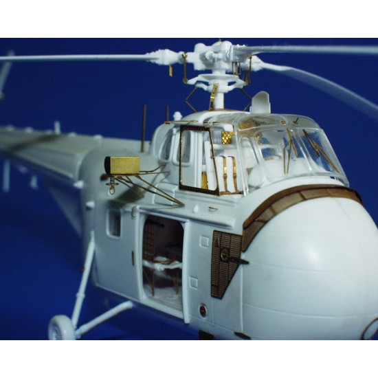 Photoetch for 1/72 Sikorsky H-19/S-55 for Revell/Italeri kit Photoetch for 1/72 Sikorsky H-19/S-55 for Revell/Italeri kit