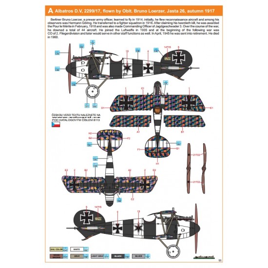 1/48 WWI German Albatros D.V [ProfiPack]