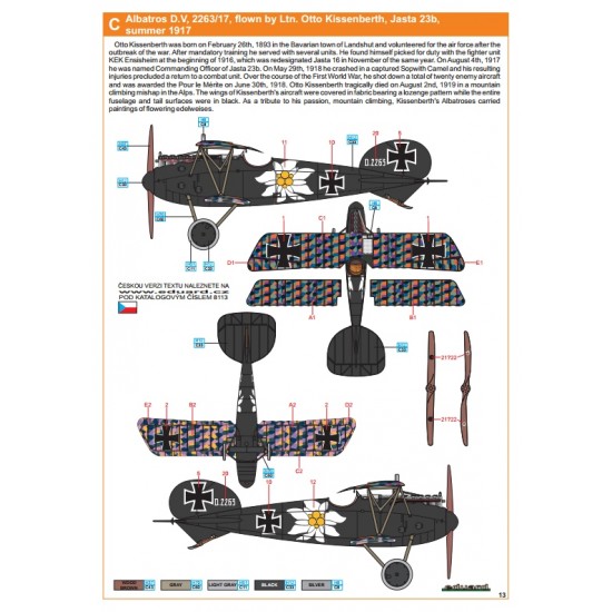 1/48 WWI German Albatros D.V [ProfiPack]