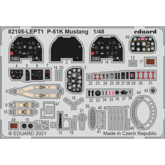 1/48 North American P-51K Mustang [ProfiPACK]