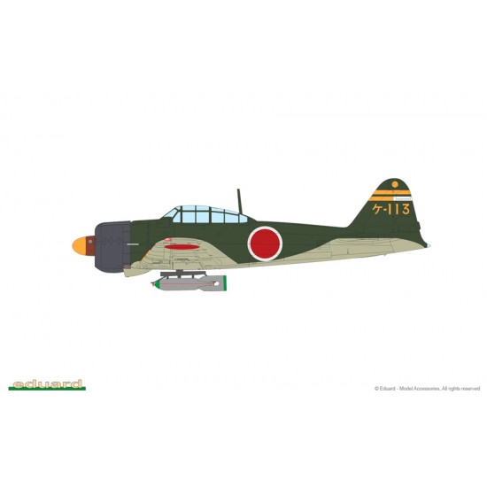 1/48 WWII Japanese Mitsubishi A6M2 Zero Type 21 [ProfiPACK]