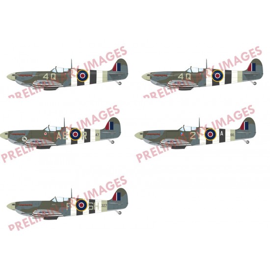 1/48 British Supermarine Spitfire Mk.Vb Overlord Fighter [Weekend Edition]