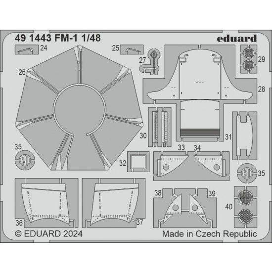 1/48 FM-1 Wildcat Super Detail Set for Tamiya kits 1/48 FM-1 Wildcat Super Detail Set for Tamiya kits