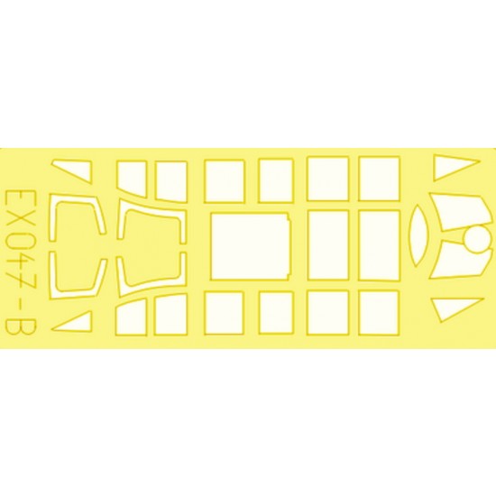 1/48 Douglas SBD Dauntless Paint Mask for Accurate Miniatures kit 1/48 Douglas SBD Dauntless Paint Mask for Accurate Miniatures kit