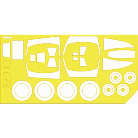 1/48 RF-4B/E Phantom II Paint Mask for Hasegawa kit 1/48 RF-4B/E Phantom II Paint Mask for Hasegawa kit