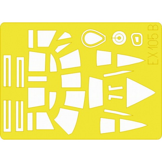 1/48 Martin B-26 Marauder Paint Mask for Revell/Monogram kit 1/48 Martin B-26 Marauder Paint Mask for Revell/Monogram kit