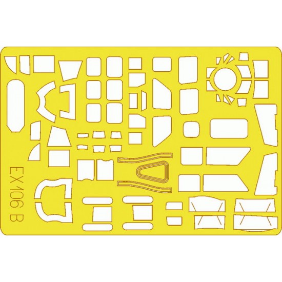 1/48 Boeing B-17G Flying Fortress Paint Mask for Revell/Monogram kit 1/48 Boeing B-17G Flying Fortress Paint Mask for Revell/Monogram kit