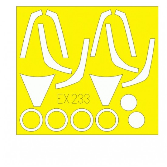 1/48 F-16CJ Block 50 Paint Mask for Tamiya kit 1/48 F-16CJ Block 50 Paint Mask for Tamiya kit