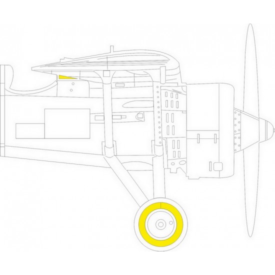 1/48 PZL P.11c Paint Masking for Arma Hobby kits 1/48 PZL P.11c Paint Masking for Arma Hobby kits