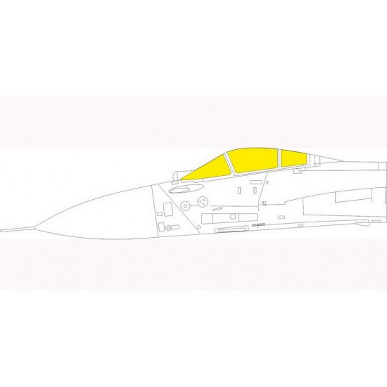1/48 Sukhoi Su-33 TFace Paint Masking for Minibase kits