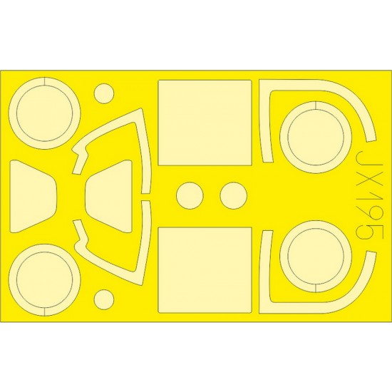 1/32 Yakovlev Yak-3 Paint Mask for Special Hobby kit 1/32 Yakovlev Yak-3 Paint Mask for Special Hobby kit