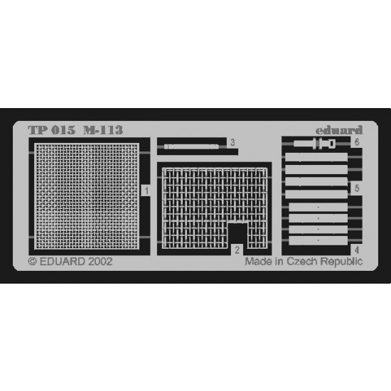Photoetch for 1/35 M113 APC (Armored Personnel Carrier) for Tamiya kit Photoetch for 1/35 M113 APC (Armored Personnel Carrier) for Tamiya kit
