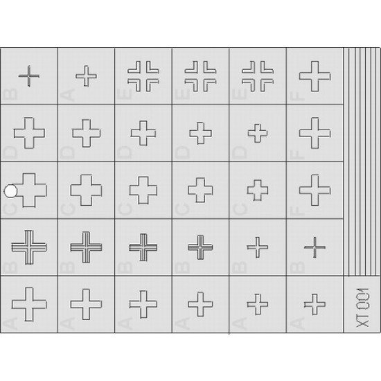 1/35 German Crosses 1 Early 1/35 German Crosses 1 Early
