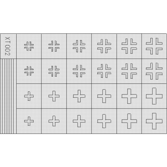 1/35 German Crosses 2 Late 1/35 German Crosses 2 Late