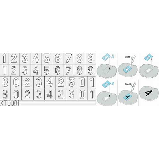 1/35 German Numbers (Medium) 1/35 German Numbers (Medium)