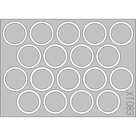 1/35 SdKfz.11 Wheel Mask for Italeri kit 1/35 SdKfz.11 Wheel Mask for Italeri kit