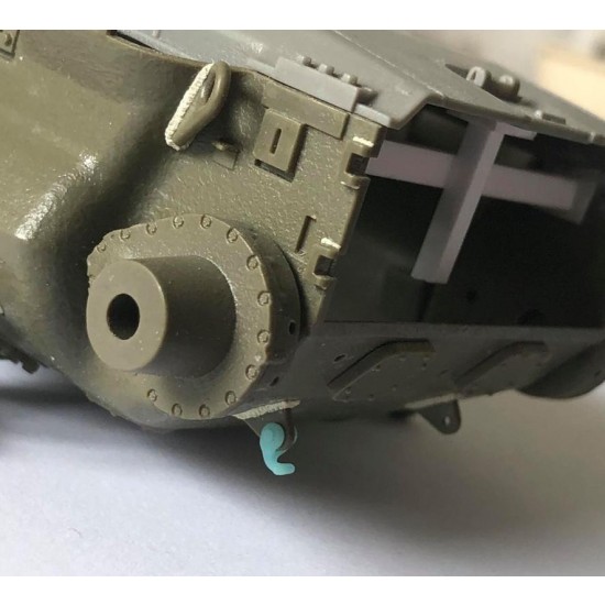 1/35 US Post War Tanks Hooks with Pins Set for 2 Vehicles 1/35 US Post War Tanks Hooks with Pins Set for 2 Vehicles