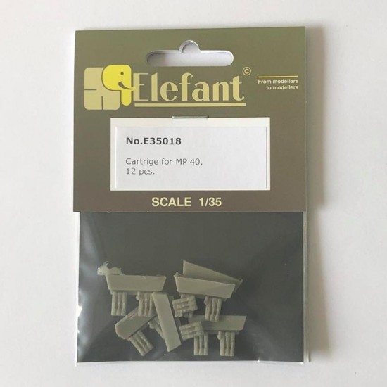 1/35 MP 40 Cartridge (12pcs) 1/35 MP 40 Cartridge (12pcs)
