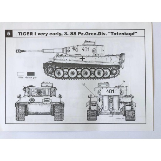Decals for 1/35 Kharkov 1943 Part 3: Tigers of Das Reich & Totenkopf Decals for 1/35 Kharkov 1943 Part 3: Tigers of Das Reich & Totenkopf