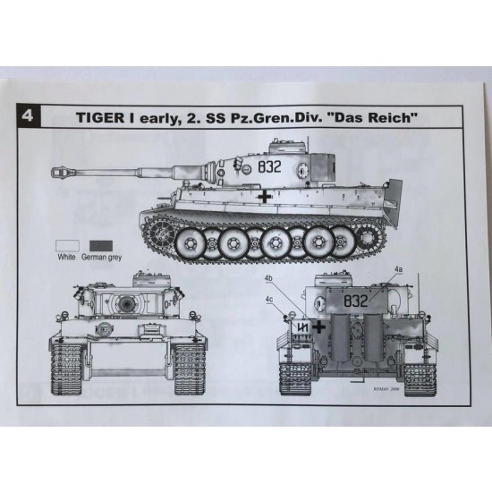 Decals for 1/35 Kharkov 1943 Part 3: Tigers of Das Reich & Totenkopf Decals for 1/35 Kharkov 1943 Part 3: Tigers of Das Reich & Totenkopf