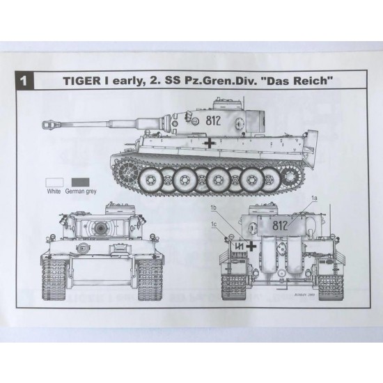 Decals for 1/35 Kharkov 1943 Part 3: Tigers of Das Reich & Totenkopf Decals for 1/35 Kharkov 1943 Part 3: Tigers of Das Reich & Totenkopf