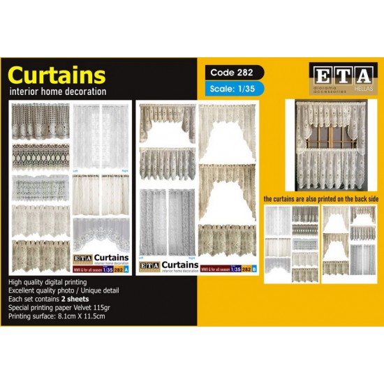1/35 Curtains V2 (2 sheets)