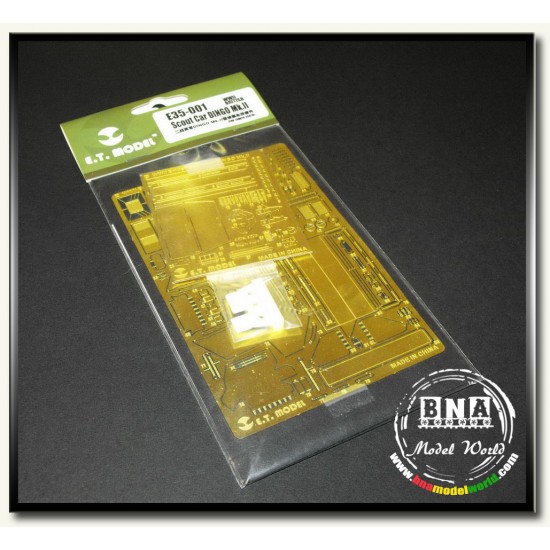 Photoetch for 1/35 WWII British Scout Car DINGO Mk.II for Tamiya kit Photoetch for 1/35 WWII British Scout Car DINGO Mk.II for Tamiya kit