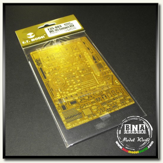 Photoetch for 1/35 Modern Spanish Army VRC-105 Centauro RCV Photoetch for 1/35 Modern Spanish Army VRC-105 Centauro RCV