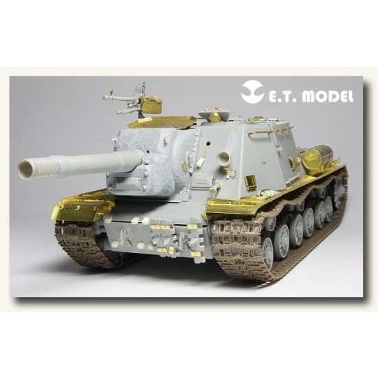 Photoetch for 1/35 WWII Soviet JSU-152/JSU-122 Basic for Dragon kit Photoetch for 1/35 WWII Soviet JSU-152/JSU-122 Basic for Dragon kit