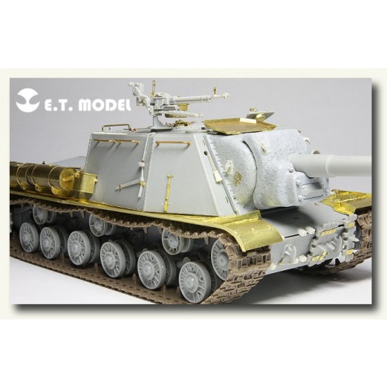 Photoetch for 1/35 WWII Soviet JSU-152/JSU-122 Basic for Dragon kit Photoetch for 1/35 WWII Soviet JSU-152/JSU-122 Basic for Dragon kit