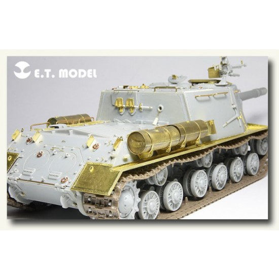 Photoetch for 1/35 WWII Soviet JSU-152/JSU-122 Basic for Dragon kit Photoetch for 1/35 WWII Soviet JSU-152/JSU-122 Basic for Dragon kit