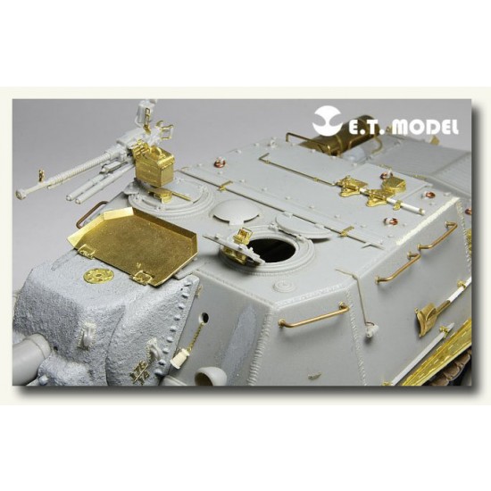 Photoetch for 1/35 WWII Soviet JSU-152/JSU-122 Basic for Dragon kit Photoetch for 1/35 WWII Soviet JSU-152/JSU-122 Basic for Dragon kit