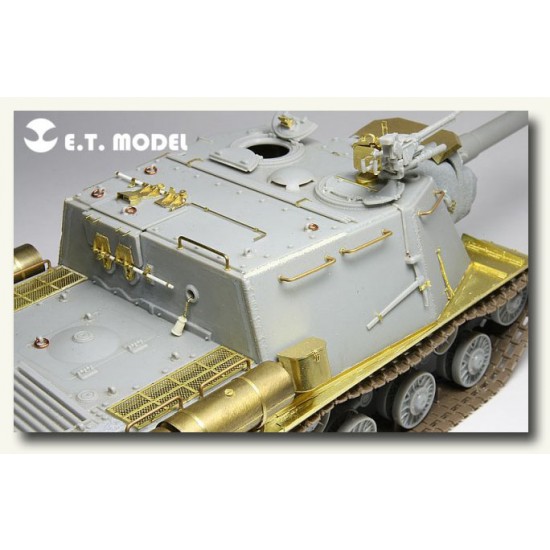 Photoetch for 1/35 WWII Soviet JSU-152/JSU-122 Basic for Dragon kit Photoetch for 1/35 WWII Soviet JSU-152/JSU-122 Basic for Dragon kit