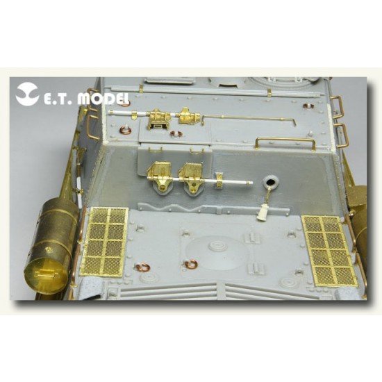 Photoetch for 1/35 WWII Soviet JSU-152/JSU-122 Basic for Dragon kit Photoetch for 1/35 WWII Soviet JSU-152/JSU-122 Basic for Dragon kit