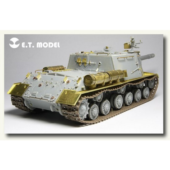 Photoetch for 1/35 WWII Soviet JSU-152/JSU-122 Basic for Dragon kit Photoetch for 1/35 WWII Soviet JSU-152/JSU-122 Basic for Dragon kit