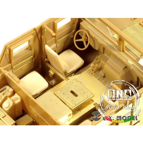 1/35 US Army M1114 Humvee High Back Seats for Bronco kit