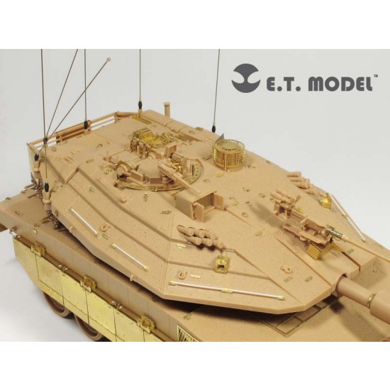1/35 Israel Merkava Mk.IV Tank Basic Photo-etched Upgrade set for Academy #13213 kit 1/35 Israel Merkava Mk.IV Tank Basic Photo-etched Upgrade set for Academy #13213 kit