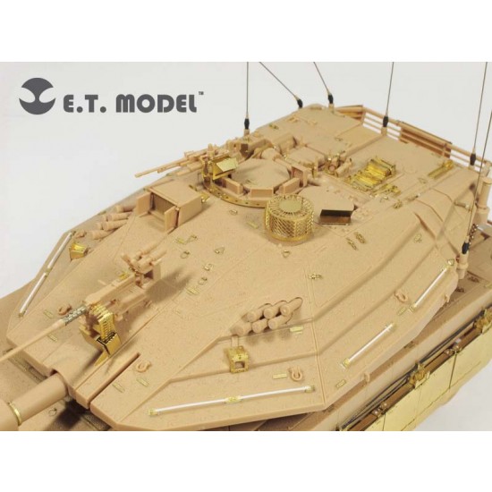 1/35 Israel Merkava Mk.IV Tank Basic Photo-etched Upgrade set for Academy #13213 kit 1/35 Israel Merkava Mk.IV Tank Basic Photo-etched Upgrade set for Academy #13213 kit