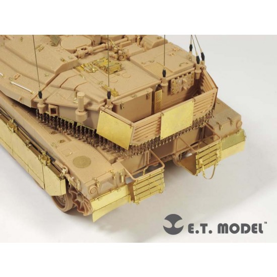 1/35 Israel Merkava Mk.IV Tank Basic Photo-etched Upgrade set for Academy #13213 kit 1/35 Israel Merkava Mk.IV Tank Basic Photo-etched Upgrade set for Academy #13213 kit