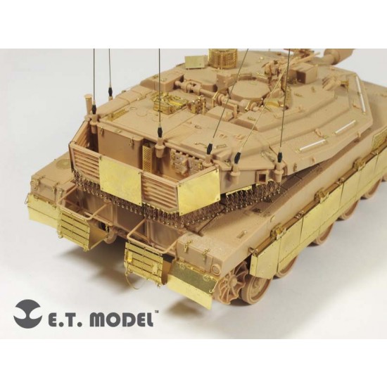 1/35 Israel Merkava Mk.IV Tank Basic Photo-etched Upgrade set for Academy #13213 kit 1/35 Israel Merkava Mk.IV Tank Basic Photo-etched Upgrade set for Academy #13213 kit