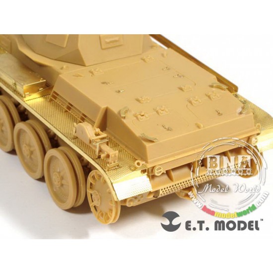 Upgrade set for 1/35 WWII German PzKpfw.II Ausf.D1 (for Bronco kit 35061) Upgrade set for 1/35 WWII German PzKpfw.II Ausf.D1 (for Bronco kit 35061)