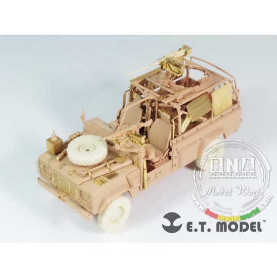 Upgrade PE set for 1/35 Defender XD Wolf W.M.I.K (for HobbyBoss kit 82446) Upgrade PE set for 1/35 Defender XD Wolf W.M.I.K (for HobbyBoss kit 82446)