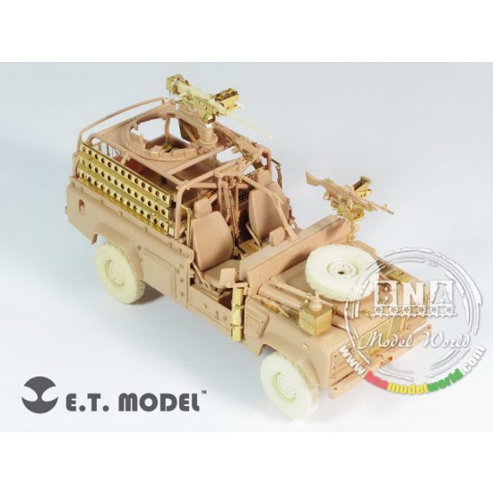Upgrade PE set for 1/35 Defender XD Wolf W.M.I.K (for HobbyBoss kit 82446) Upgrade PE set for 1/35 Defender XD Wolf W.M.I.K (for HobbyBoss kit 82446)