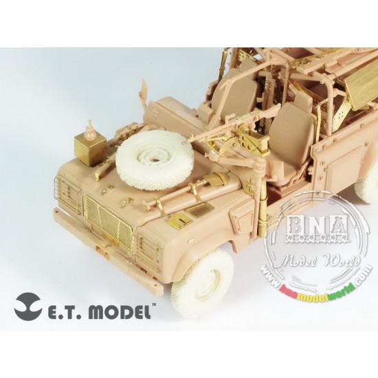 Upgrade PE set for 1/35 Defender XD Wolf W.M.I.K (for HobbyBoss kit 82446) Upgrade PE set for 1/35 Defender XD Wolf W.M.I.K (for HobbyBoss kit 82446)