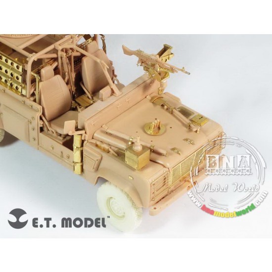 Upgrade PE set for 1/35 Defender XD Wolf W.M.I.K (for HobbyBoss kit 82446) Upgrade PE set for 1/35 Defender XD Wolf W.M.I.K (for HobbyBoss kit 82446)
