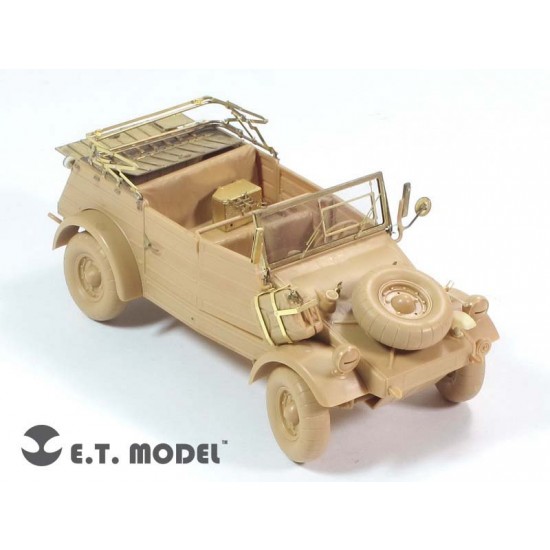 1/35 WWII German Kubelwagen Type 82 Detail-up Set for Tamiya kit 1/35 WWII German Kubelwagen Type 82 Detail-up Set for Tamiya kit
